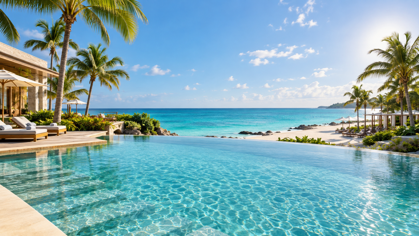 All-inclusive beachfront resort inspiration